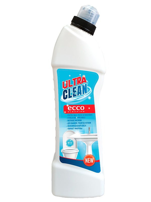 Gel universal Ultra Clean pentru baie si bucatarie 750 ml otrava.md