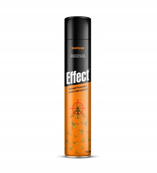 SILNY SPRAY SRODEK PREPARAT NA SZERSZENIE OSY GNIAZDA OS EFFECT 750ML Producent Effect